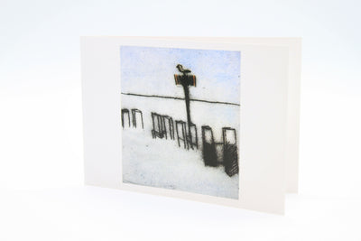 Richard Spare - 'Lone Gull' - Art Greetings Card (10.5 x 15 cm)