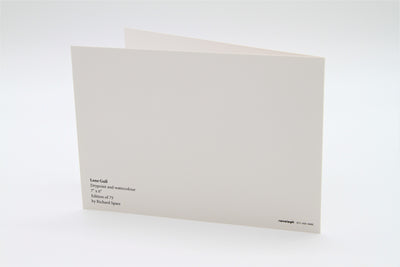 Richard Spare - 'Lone Gull' - Art Greetings Card (10.5 x 15 cm)