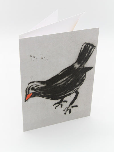 ArtPress | Richard Spare - 'Blackbird' - Art Greetings Card (17 x 12 cm)