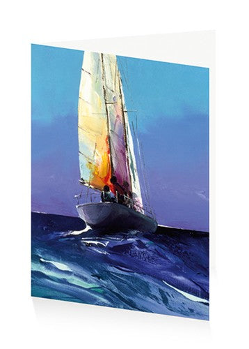 Royal Academy | Donald Hamilton Fraser - 'Sailing, Daybreak' - Art Greetings Card (17 x 12 cm)
