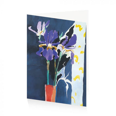 Royal Academy | Donald Hamilton Fraser - 'Irises' - Art Greetings Card (17 x 12 cm)