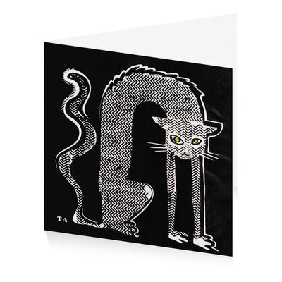 Royal Academy | Tania Askar - 'Cat' - Art Greetings Card (15 x 15 cm)