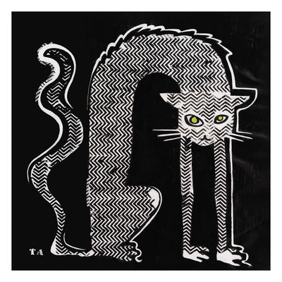Royal Academy | Tania Askar - 'Cat' - Art Greetings Card (15 x 15 cm)