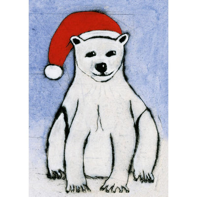 Royal Academy | Richard Spare - 'Christmas Bear' - Merry Christmas | Set of 10 Art Christmas Cards (17 x 12 cm)