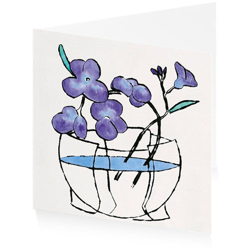 ArtPress | Richard Spare - 'Japanese Bowl' - Art Greetings Card (15 x 15 cm)