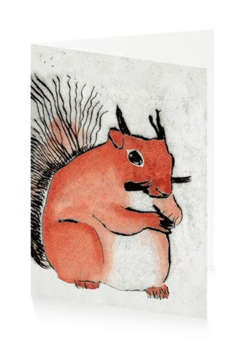 ArtPress | Richard Spare - 'Red Squirrel' - Art Greetings Card (17 x 12 cm)