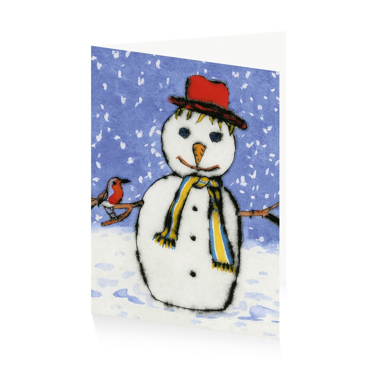 Royal Academy | Richard Spare - 'Snowman' - Merry Christmas | Set of 10 Art Christmas Cards (17 x 12 cm)