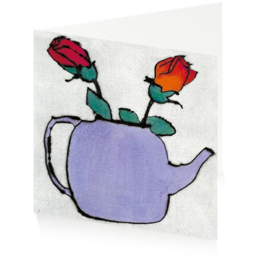 ArtPress | Richard Spare - 'Two for Tea' - Anniversary Art Greetings Card (15 x 15 cm)